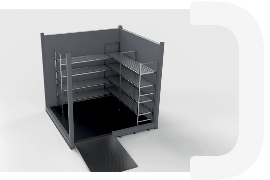 Chambre froide modulaire à configurer soi-même